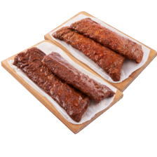 Gegrilde spareribs kant-en-klaar